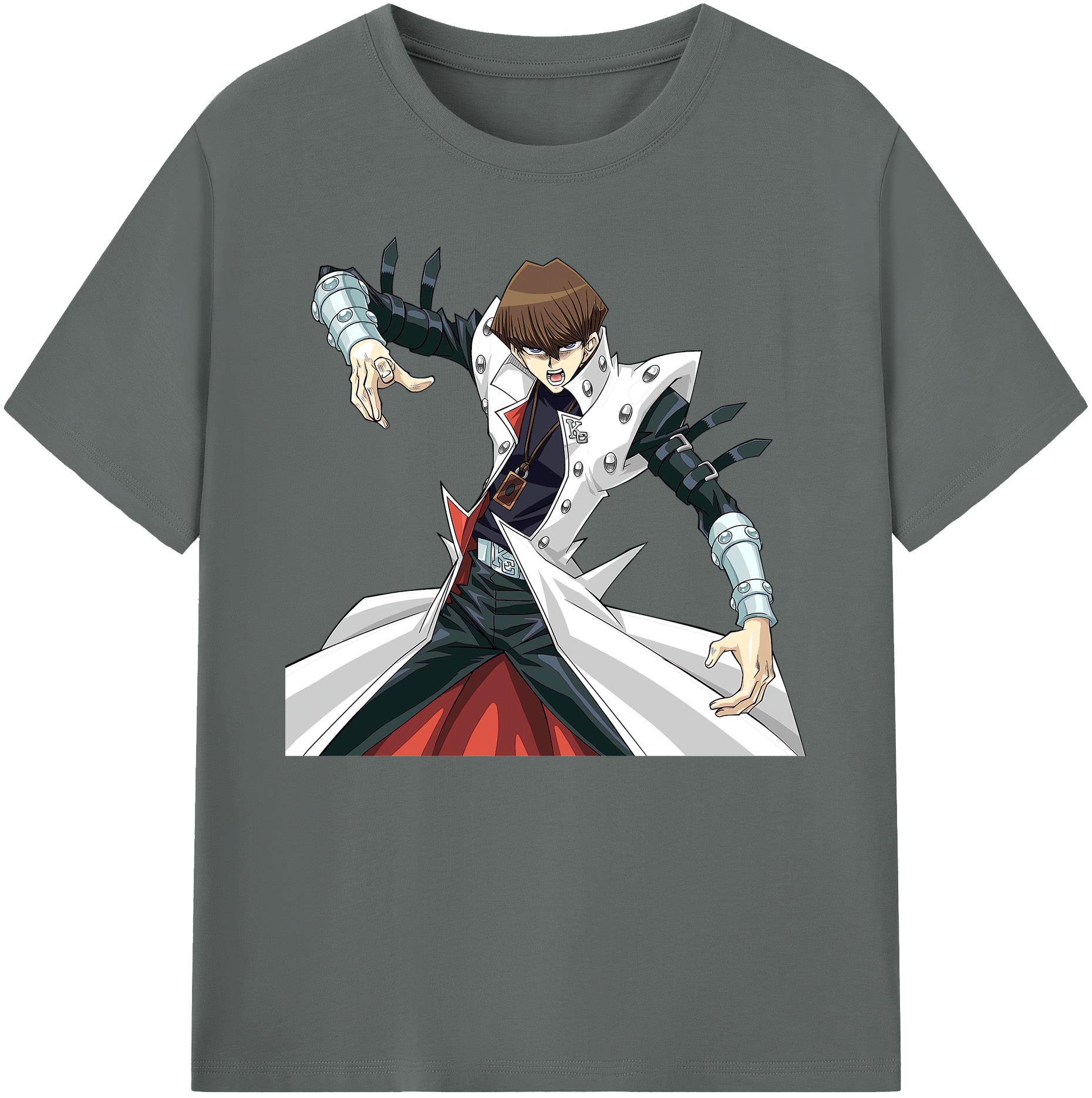 （画像用） 遊☆戯☆王 Yu-Gi-Oh! 綿100％ メンズ半袖Tシャツ｜肌触りやわらか＆通気性